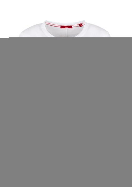 T-Shirt kurzarm - 01D0/white prin