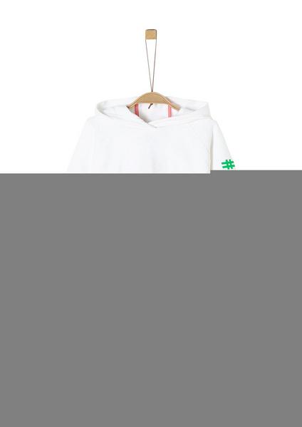 Sweatshirt langarm - 0100/White