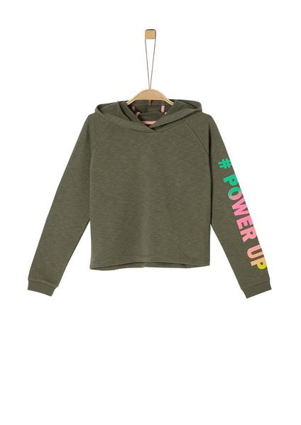 Sweatshirt langarm - 7936/khaki gree
