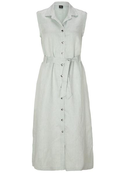 Kleid kurz - 6500/MISTY GREE