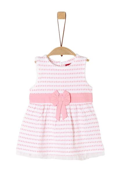 Kleid kurz - 01A6/white AOP