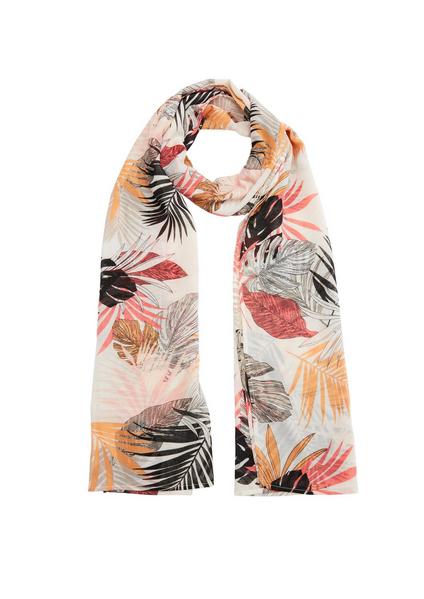 Schal - 02A1/white AOP