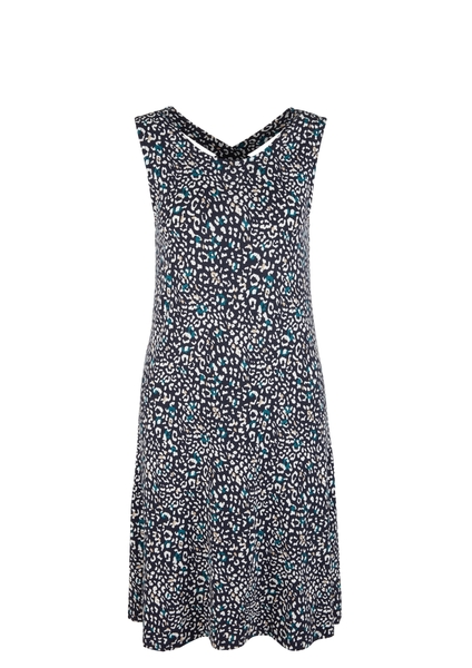 Kleid kurz - 59A1/navy AOP