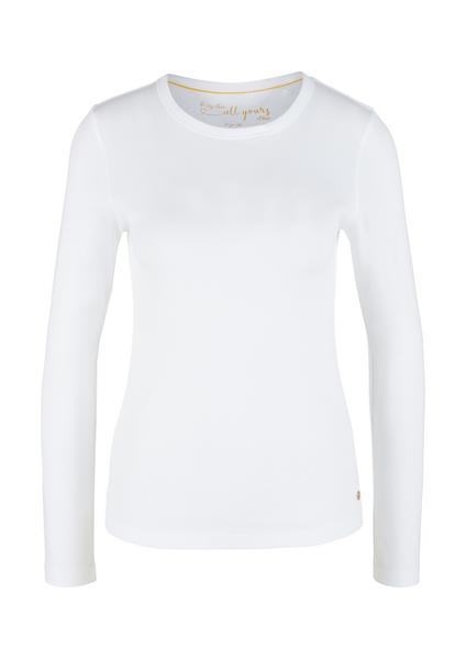 Rippware-Langarmshirt