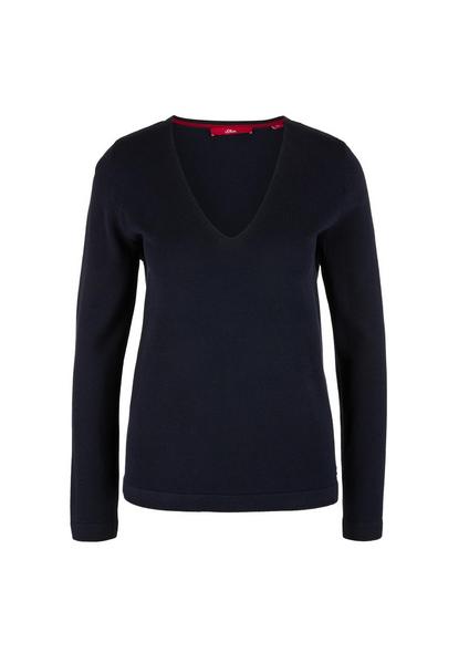 Pullover langarm - 5959/dark blue