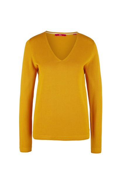 Pullover langarm - 1558/yellow