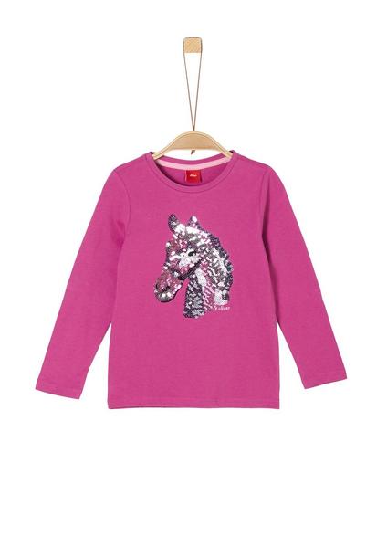 T-Shirt langarm - 4483/pink