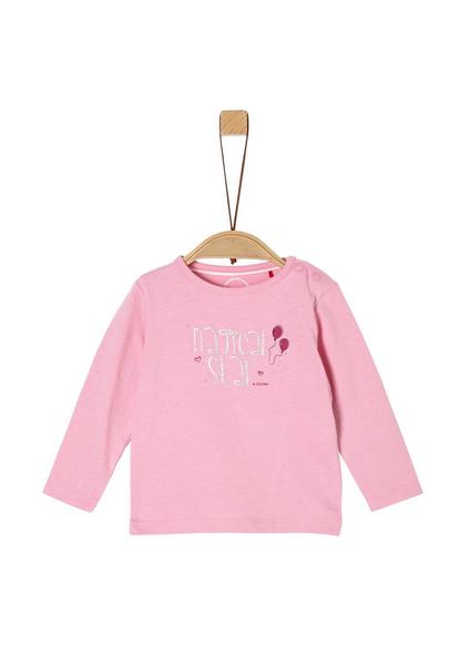 T-Shirt langarm - 4340/Rose