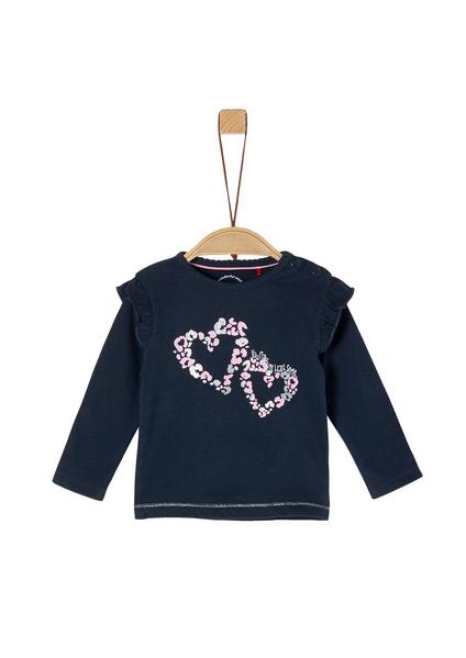 T-Shirt langarm - 5952/dark blue