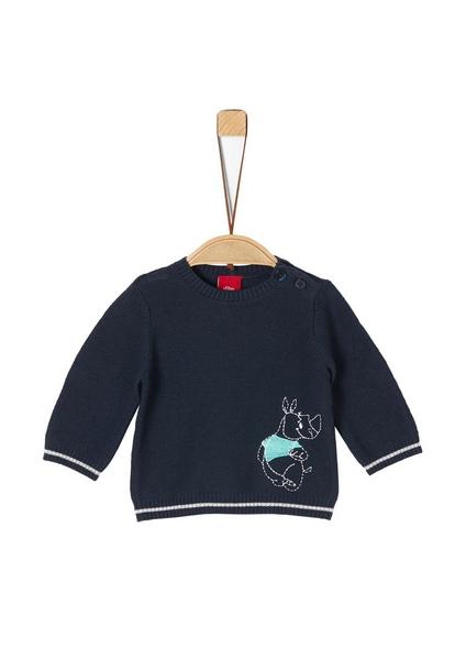 Pullover langarm - 5952/Blue
