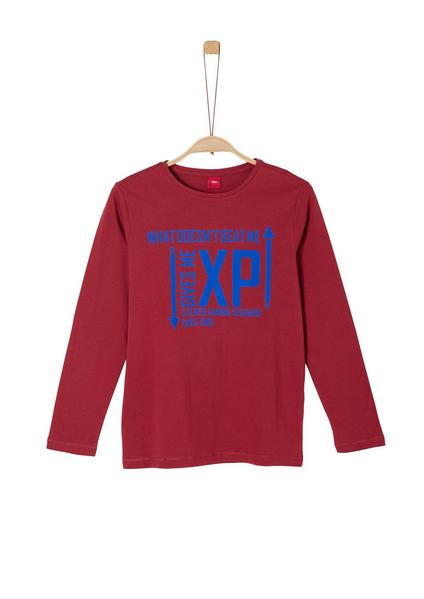 T-Shirt langarm - 3556/Red