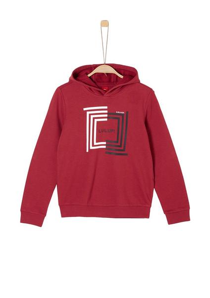 Sweatshirt langarm - 3556/Red