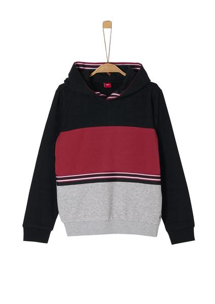 Sweatshirt langarm - 9999/Black