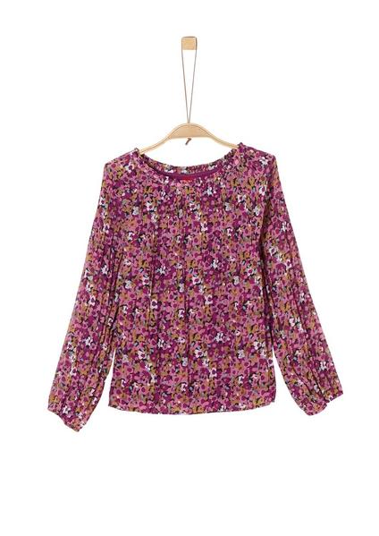 Bluse langarm - 43A1/Rose