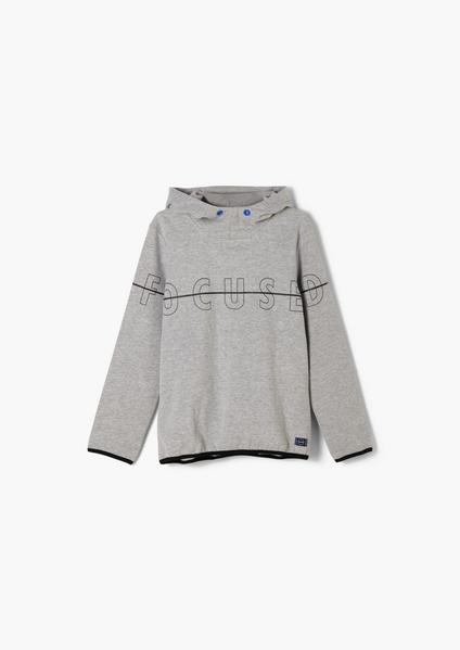 Sweatshirt langarm - 9400/Grey Melan