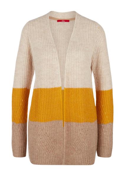 Jacke langarm - 15G1/yellow str