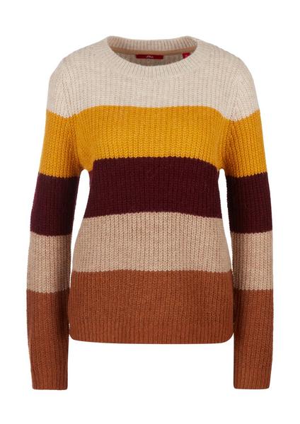 Pullover langarm - 15G0/yellow str