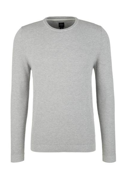 Pullover langarm - 9400/grey