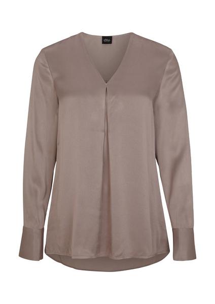 Bluse langarm - 8499/STONE BROW