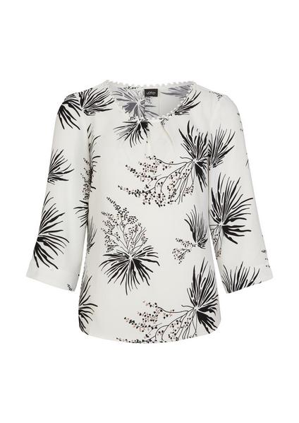 Bluse 3/4 Arm - 02A3/LEAVES PRI