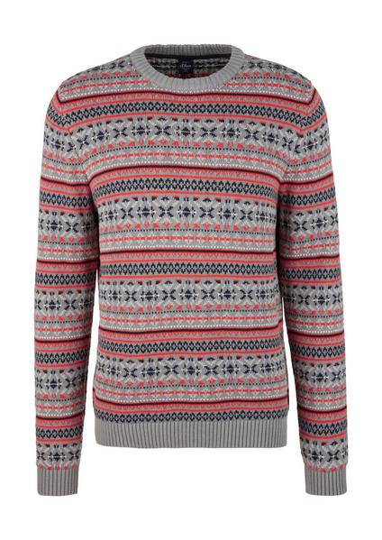 Pullover langarm - 92G0/light grey