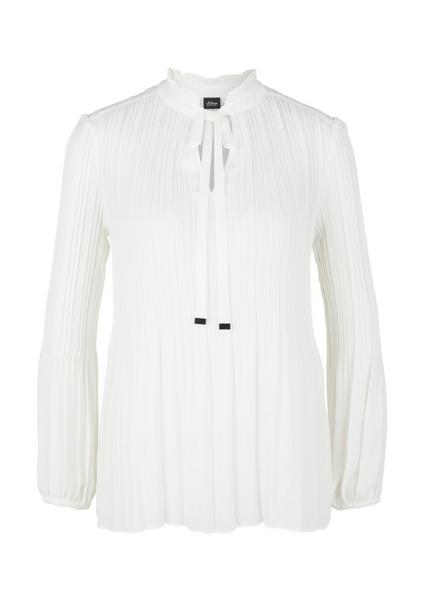 Bluse langarm - 0200/SOFT WHITE