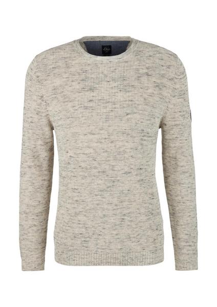 Pullover langarm - 03W0/off-white