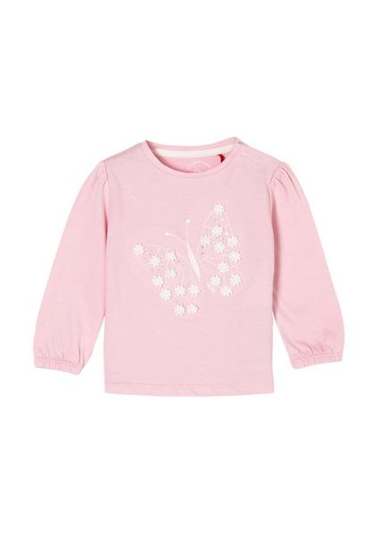 T-Shirt langarm - 4145/Purple / P