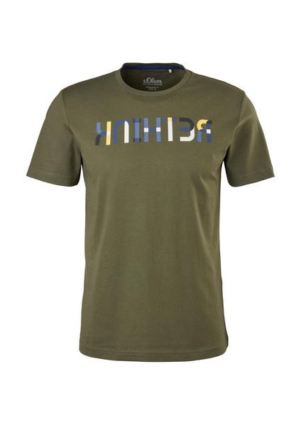 T-Shirt kurzarm - 7940/khaki/oliv