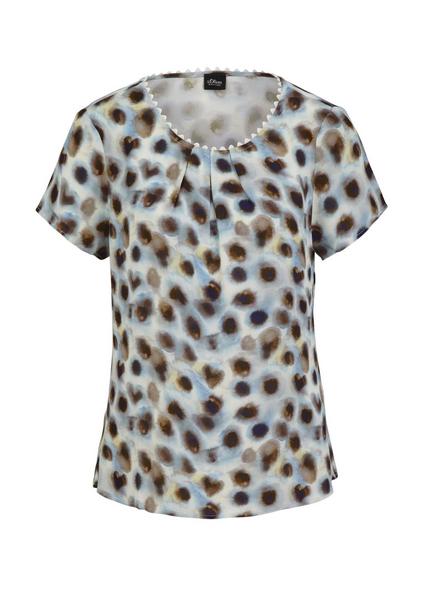 Bluse kurzarm - 02A6/AQUARELL D