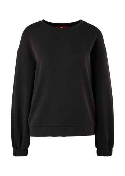 Sweatshirt langarm - 9999/Black