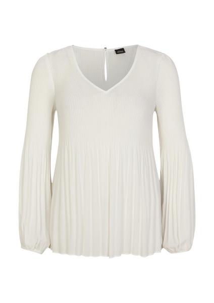 Bluse langarm - 0200/SOFT WHITE