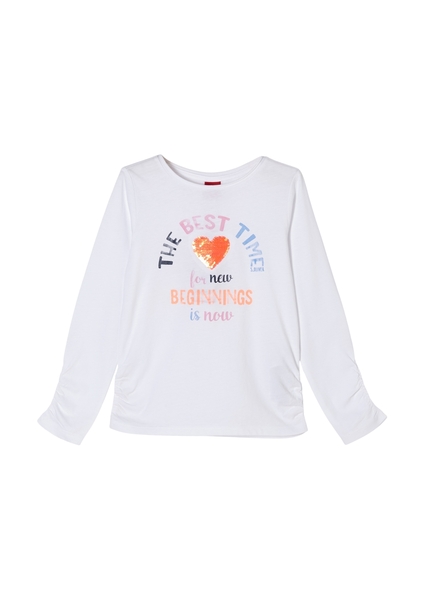 T-Shirt langarm - 0100/white