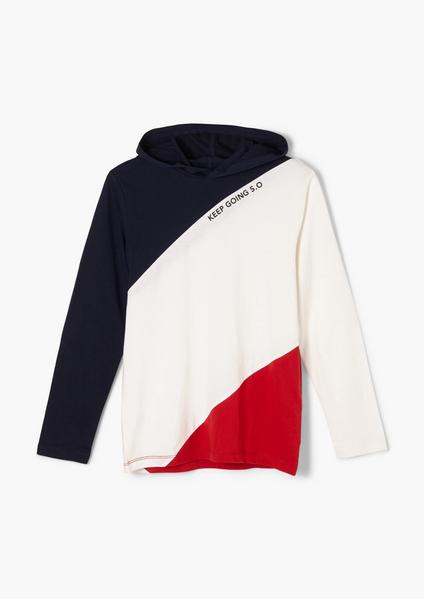 T-Shirt langarm - 0210/off-white