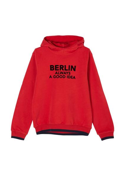 Sweatshirt langarm - 3180/red