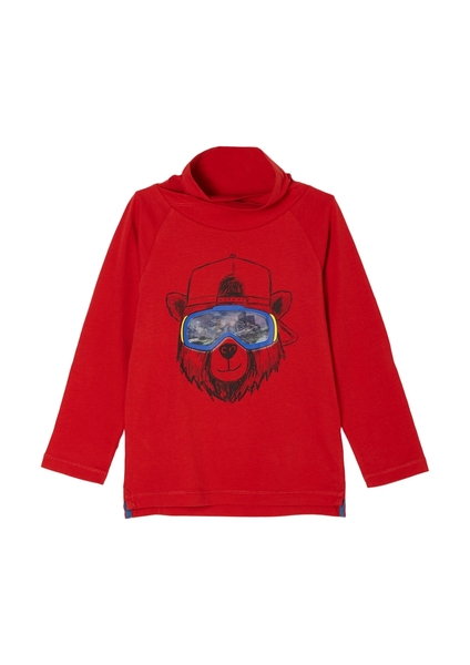 T-Shirt langarm - 3118/red