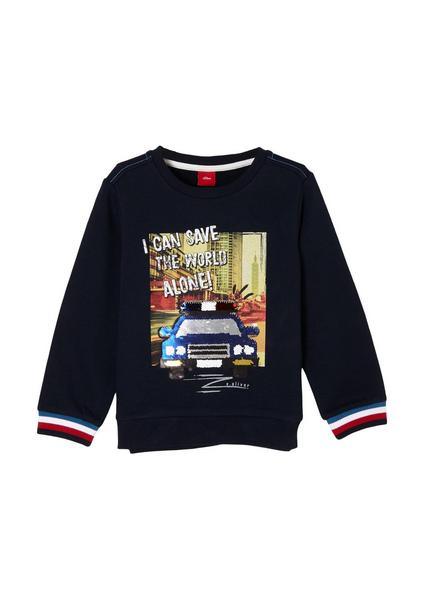 Sweatshirt langarm - 5952/dark blue