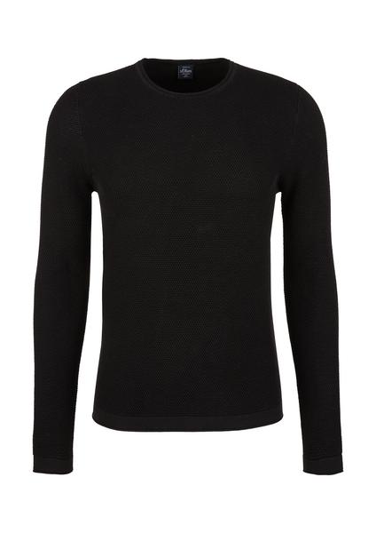 Pullover langarm - 9999/black