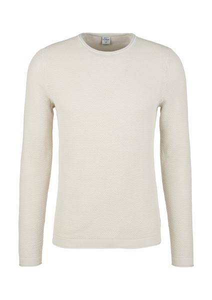 Pullover langarm - 0332/off-white