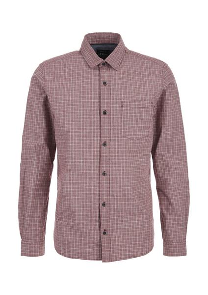 Hemd langarm - 38K2/dark red d