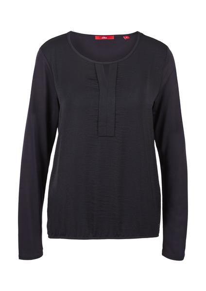 T-Shirt langarm - 5959/Navy