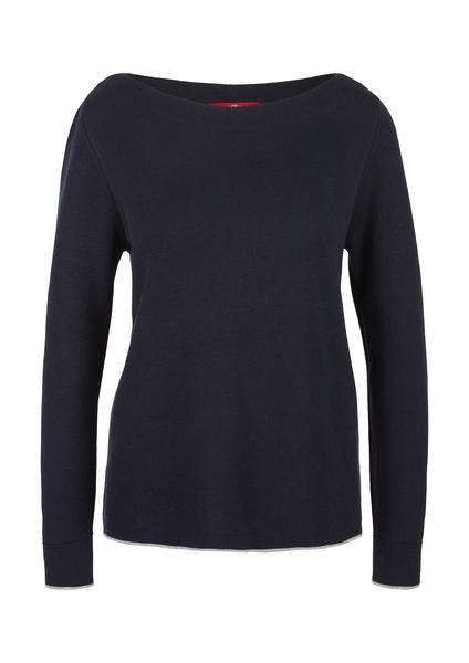 Pullover langarm - 5959/Navy