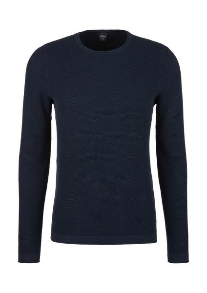 Pullover langarm - 5978/dark blue