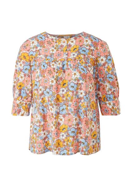 Bluse kurzarm - 20A0/Orange