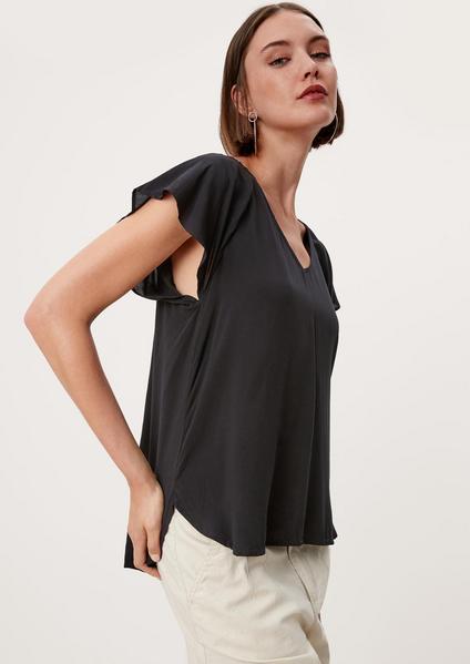 Bluse kurzarm - 9999/black