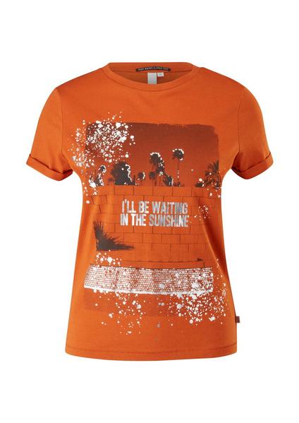 T-Shirt kurzarm - 28D0/rust place