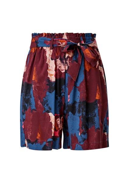 Hose kurz - 49A5/purple AOP