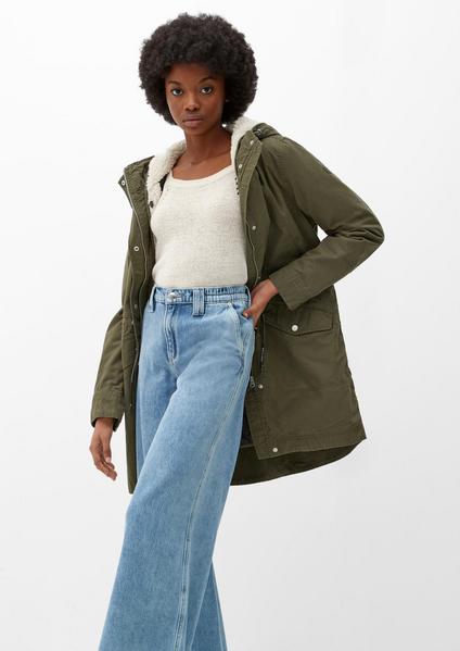 Mantel langarm - 7934/khaki/oliv