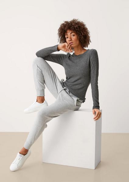 T-Shirt langarm - 98W0/anthracite