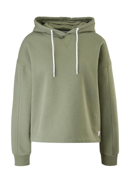 Sweatshirt langarm - 7815/khaki/oliv